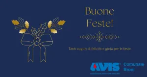 Buon Natale e Felice 2026 da AVIS Broni - Immagine: 1