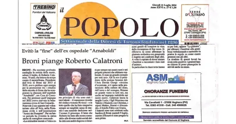 Broni piange Roberto Calatroni